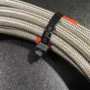 Braided and threaded stainless steel tube, Size 16, 