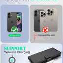 OCASE Compatible with iPhone 16 Wallet Case, PU Leather Flip Folio Case with Card Holders RFID Blocking Kickstand [Shockproof TPU Inner Shell] Phone Cover 6.1 Inch 2024, Black