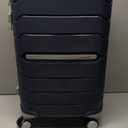 Samsonite Freeform Hardside Carry-On Luggage with Spinner Wheels - Hardshell Suitcase - TSA, Airline-Approved - Expandable Hard Shell, Smooth Rolling Wheels for Lightweight Travel - Navy