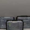 WORKPRO 43PCS Cordless Lithium-ion Drill Driver & Toolbox, 8V 2.0 Ah Power Drill Set with Household Hand Tool Kit, Battery Powered Screwdriver with Stackable Tool Box (Grey)