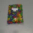 ArtCreativity 144 Mini Robot Figurines, Assorted Colors & Poses, Cupcake Toppers, Goodie Bag Fillers, Party Favors for Kids