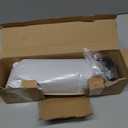 Universal Slip on Modified Exhaust Mufflers with Silencers Compatible with Motorcycle Grom ATV Dirt Bike Street Bike Scooter Pipe Diameter 38mm-51mm Exhaust,Carbon Fiber Silver