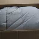 Bare Home Comforter Set - Oversized King Size - Ultra-Soft - Goose Down Alternative - Premium 1800 Series - All Season Warmth (Oversized King, Cloud Grey)