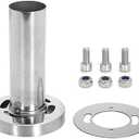 4.5" Round Tip Silencer Exhaust Muffler for 4.5 inch Tip Removable Exhaust Silencer