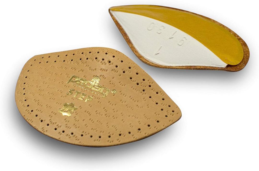 Pedag Step 166475 Symmetrical Self Adhesive Arch Support Inserts (Medium, Tan)