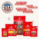 Stella & Chewy's Freeze-Dried Raw Beef Heart Dog Treats - Single Ingredient, No Additives - Premium Training Treats - Perfect For Picky Eaters - 3oz Bag (EXP 02/15/26)