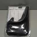 2PCS Car Mud Flaps, Scratch-Resistant & Impact-Resistant PVC Splash Guards, Vehicle Wheel Rear Mudguards for Gravel Slurry, Universal for Most Cars, SUVs, Trucks (Black)