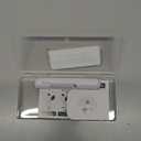 4 Pairs Replacement Ear Tips for AirPods Pro 2nd/1st Generation with Portable Storage Box & Cleaner Pen,Noise Reduction Holewith & Built-in dust Guard Screen,Silicone EarTips(White)