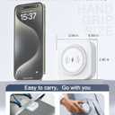 5-in-1 Magnetic Wireless Charging Stand for Apple MagSafe Charger with Night Light for iPhone 17/16/15/14/13/12, Watch, AirPods, Travel Magnetic Charger Nightstand Charging Station (Adapter Included)
