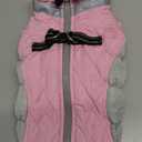 AOFITEE Dog Coat, Warm Dog Winter Coat for Small Dogs, Reflective Turtleneck Dogs Jacket with Harness Built in, Waterproof Windproof Pet Fleece Vest Snow Jacket for Cold Weather, Pink S