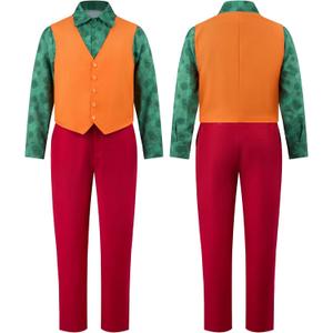 Spooktacular Creations Scary Clown Costume Men, Killer Clown Costume, Creepy Halloween Costumes for Men 2025 (XL)