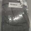 Homaxy Premium Cotton Kitchen Towels 16"x 28", Large Natural Ring Spun 390 GSM Dish Towels, Super Absorbent Terry Kitchen Hand Towels, Soft Tea Towels with Hanging Loop, Grey Check Design, 6 Pack