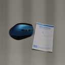 memzuoix Ergonomic Mouse Wireless, 2.4G Optical Cordless Mice with 800/1200/1600 DPI, Vertical Computer Wireless Mouse for Laptop, Mac, PC, Desktop (for Right Hand, Large), Blue