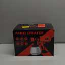 Paint Sprayer 1000W High Power Electric Spray Paint Gun with Adjustable Spray Width Knob 4 Nozzles and 3 Patterns Easy to Clean for Furniture Home Interior House Painting Red