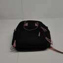 18 Pockets Diaper Bag Backpack with Waterproof Pockets and Stroller Buckle, Convertible Tote Bag (Black)