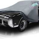 Waterproof Riviera(1966-2000) Car Cover with Breathable Vents, [2025 Upgrade] Premium Covers with Cotton Liner and Zipper Door, Sun Rain Snow Dust Uv Protection.(Gift with Towel)