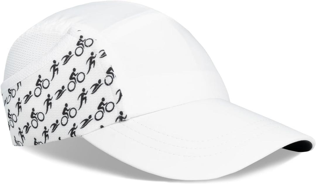 Headsweats Performance Ice Hat (One Size, White/Triathlon)
