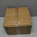 LE TAUCI Succulent Pots, 6.5+8 Inch Ceramic Pots for Plants Indoor, Shallow Round Succulent Planters with Drainage Hole, Set of 2, Reactive Glaze Black