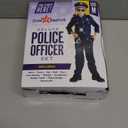 Dress Up America Police Costume for Kids – Realistic Cop Uniform with Shirt, Pants, Hat & Accessories - Halloween Costume, Size Medium 