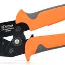 iCrimp SN-2549 Ratcheting Wire Crimping Tools for JST ZH 1.5mm, PH 2.0mm, XH 2.5mm, VH 3.96mm, JWPS 4.0mm Pitch, Dupont 2.54mm Pitch Open Barrel Terminals, AWG28-18 (0.08-1.0mm)