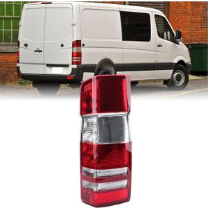 Tail Light Compatible with 2007-2018 Mercedes-Benz Dodge Freightliner Sprinter 2500/3500 No Bulbs (Right Passenger Side)