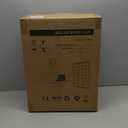 25W Solar Roof Vent Fan with 8-Inch Removable Roof Vent, Solar-Powered Attic Exhaust Fan for Enhanced Ventilation. Ideal for Home, Garages & WarehousesEnergy-Efficient & Easy Install, Black