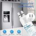 Water Filter Replaces WRS325SDHZ/ WRS325FDAM/ WRS325SDHW/ WRS325SDHB/ WRS325FDAW/ WRS325FDAB/ WRS325SDHV Model for Whirlpool Refrigerator- NSF Certified(3Pcs)