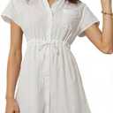 Women Swimsuit Coverup Bathing Suit Cover Ups Beach Bikini Swimwear 2025 Vacation Outfits (White, S)