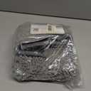 LuxUrux Toilet Rugs U Shaped Washable, Bathroom Toilet Mat, Extra-Soft Plush Bath Bathroom Rug,1'' Chenille Microfiber Material, Super Absorbent Shaggy Machine Wash & Dry (20 x 20 inch, Light Grey)