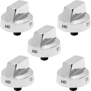Puzau| DG94-01316A NX58k9850SG Range Surface Burner Knob, DG94-01316A Burner Control Dial Knobs Repalce DG94-01316C DG94-01316D DG94-01316B, Compatible with Samsung Stove Knob NX58K9850SS/AA,
