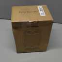 GiveBest Portable Electric Space Heater with Thermostat, 1500W/750W Safe and Quiet Ceramic Heater Fan, Heat Up 200 Square Feet for Office Room Desk Indoor Use, Silver