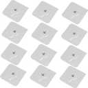 Self Adhesive Hooks,Small Sticky Hooks 12pcs Stick on Wall Hanger Drywall Picture Hooks Traceless Sticker Hook Nail Free Wall Hook Self Adhesive Hanging Nails Picture Hangers Picture Hanging Kit Phot