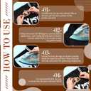 Chunyin 40 Pcs Football Iron on Patches Chenille Embroidered Sports Game Day Self Adhesive Applique Sew DIY Iron on Letter Number Patches for Clothing Repair Hat Jeans Pants Backpacks Bowl Party Gift