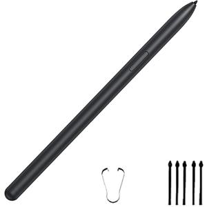 Mystic Black Tab S7 FE Pen for Samsung Galaxy Tab S7 FE SPen Stylus Pen Replacement + Free 5 Tips for Samsung Galaxy Tab S7 FE Stylus S Pen