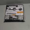 EcoNour Windshield Cover for Ice and Snow - Universal Fit for Car, SUV, Truck, Heavy Duty 600D Oxford Fabric Frost Protector for Ice & Sleet, Includes Anti-Theft Straps, Medium (69"x42")