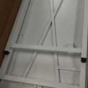 Folding Desk 47 inch No Assembly Required Home Office Table, Writing Gaming Computer Camping Desk, White