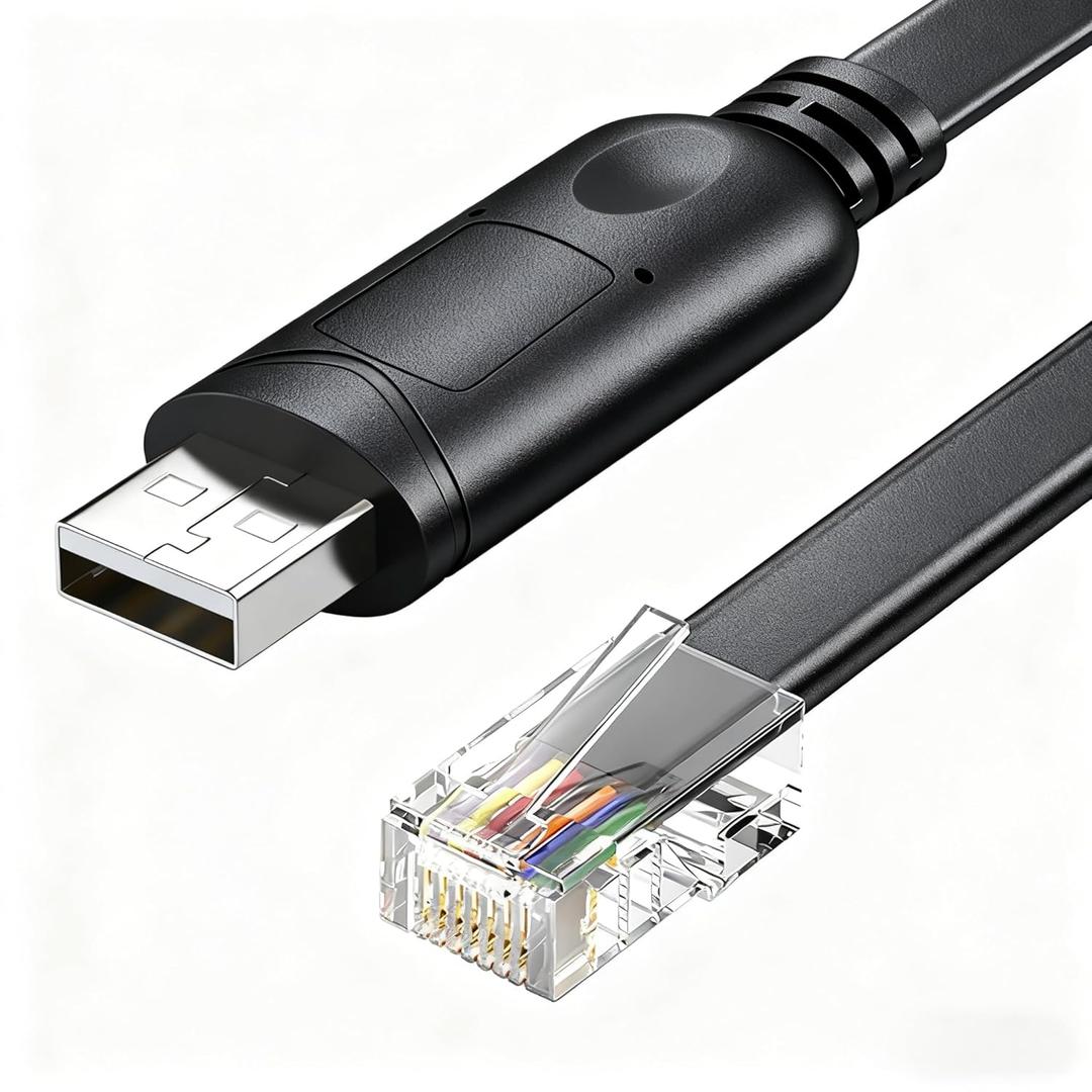 USB to RS485 Converter RJ45 Adapter Serial Cable for Seplos PUSUNG Series SUTEN Smart BMS Connection, Built-in FT232 IC (1.8m/6ft)