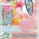 LUMARKE for iPhone 14/iPhone 13 Case, Cute Preppy Floral Cover for Women