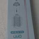 Dan Technology Blow Dryer Brush, 2 Inch Oval Titanium-Ceramic 4-in-1 Hot Air Brush & Hair Brush Blow Dryer for Fast Drying and Frizz-Resistant Volume, 2 Speeds & 3 Heat Settings 120V (Blue)