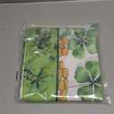 XCHI Green Hats Shamrock Coins St. Patrick's Day Tablecloth Rectangle Table Cloth Washable Table Covers for Indoor Outdoor Dining Home Party Decorations 60x104 Inch