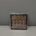 FULDGAENR 7x7 Picture Frame Set of 2, Black Frames for 7 x 7 Inch Photo Poster Certificate, High Transparency Wall/Tabletop Frame with Horizontal Vertical Display (2 Pack | Black | 7"x7")