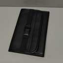 Car Tissue Holder, WHHMK Tissue Box Cover Keep Car Tidy, Premium PU Leather Backseat Napkin Rectangle Organizer, Extra Large Tissue Box Storage in Auto Fits for 100-150 Regular Size Tissues, Black