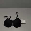 Calvin Klein Women's Constant Padded Push Up Plunge Bra (34C, Black)