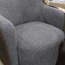 Spatial Order Upholstered 360 Barrel Back Swivel Chair | Accent Chairs for Living Room & Bedroom | Decorative Home Furniture