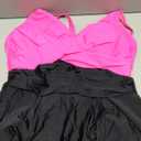 Blooming Jelly Women Plus Size Swimsuit One Piece Swim Dress Tummy Control Bathing Suits Criss Cross Modest Swimwear XXL