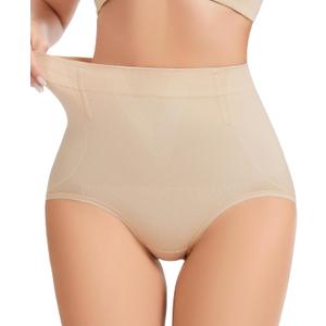 Tummy Control Shapewear Panties - High Waisted Shapewear Underwear for Women Body Shaping Briefs Seamless Panty Girdle (Large)