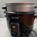 Aroma Housewares ARC-363-1NGB 3 Uncooked/6 Cups Cooked Rice Cooker, Steamer, Multicooker, 2-6 cups, Black
