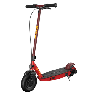 RAZOR PC XLR100, Rojo, Scooter Eléctrico, hasta 16 km/h, hasta 35 Minutos, 12V Batería Recargable, Marco/Horquilla-Acero, Rueda-Neumático Delantero 200mm, Rueda de Uretano Trasera, 8+, 54 kg