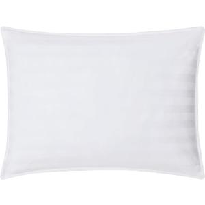 DOWNLITE Down Extra Thin, Flat & Soft Pillow for Stomach Sleepers (Hypoallergenic) (Standard/Queen)