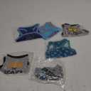 Sadnyy 6 Pack Winter Dog Shirt Boy Pet Clothes Doggy Tee Tank Top Kitten Shirts with Letters for Small Medium Dogs Cats Soft Cozy Chihuahua Vest Apparel for Dog Cat Puppy(X-Small)